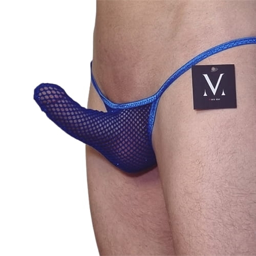 Eros Rocket Shaft - Mesh Blue Glitter