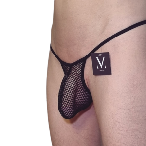 Ares Narrow Sensual - Mesh Black Glitter