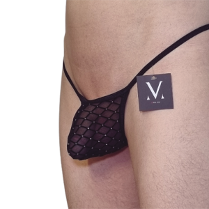 Hector Low Micro - Mesh Black Stockings