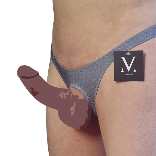 Helios Mini Open Crotch - Solid Grey