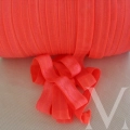 Neon Orange Elastic Waist