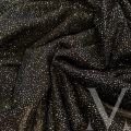 Mesh Black Sparkle Silver