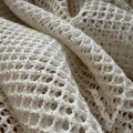 Mesh White Glitter