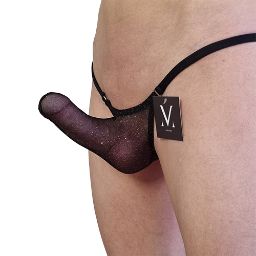 Hypnos Iron Torpedo - Mesh Black Sparkle Gold