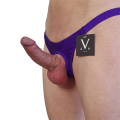 Helios Mini Open Crotch - Solid Violet
