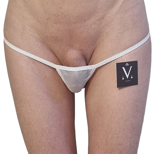 Minos Extreme Micro - Mesh White Metalic Shine