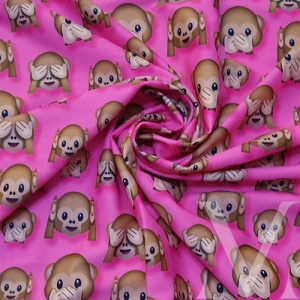Emoji Monkey Pink