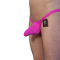 Leto Pico 3D Bulge Wide Straps - Solid Pink