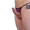 Deo Extreme Open Crotch - Zebra Orchid Holo