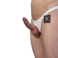 Helios Mini Open Crotch - Vinyl White