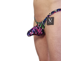 Leto Pico 3D Bulge Wide Straps - Graffiti Multicolor