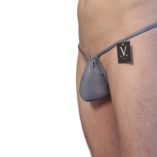 Dinlas Adjustable Pouch - Solid Grey (A)