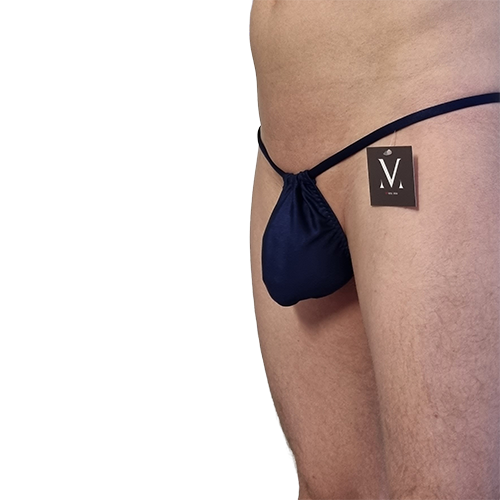 Dinlas Adjustable Pouch - Solid Dark Blue (A)