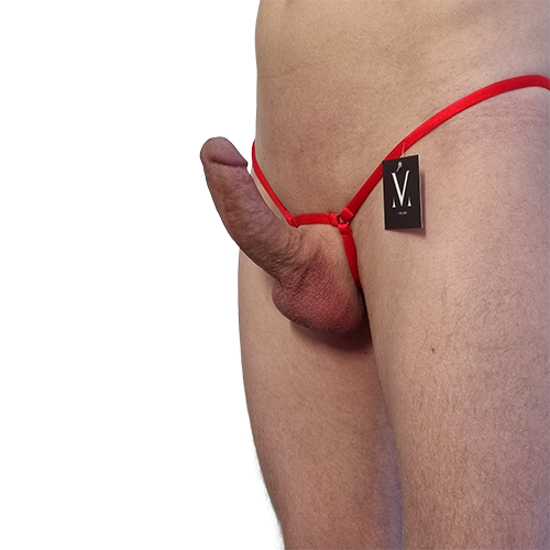 Pricus Extreme Cock Harness - Solid Red