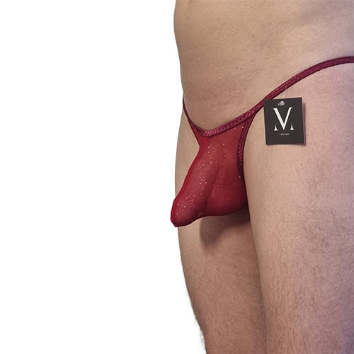 Troy Enhanced Bulge - Mesh Red Sparkle