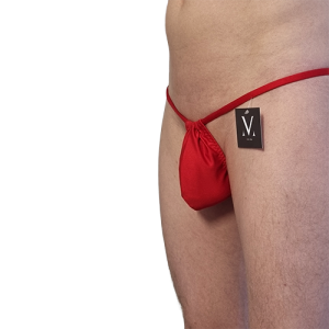 Dinlas Adjustable Pouch - Solid Red