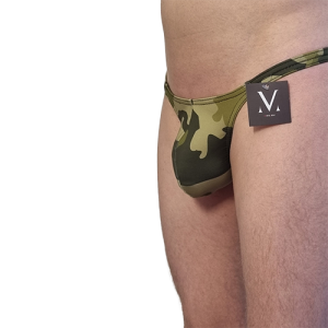 Virgil Fitted Pouch - Camouflage #1 Olive