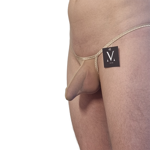 Leto Micro Pico 3D Bulge - Mesh Nude