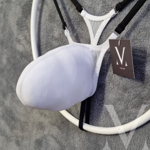 Keto Dong Pocket - Mesh White Metalic Shine