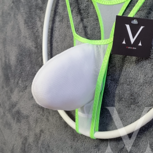 Theo Low Waist Bulge - Mesh White