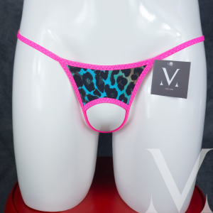 Deo Extreme Open Crotch - Cheetah Azure Passion Fruit