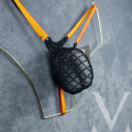 Mesh Black Stockings Orange2.png