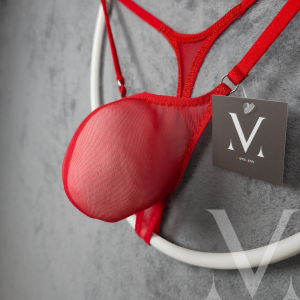Aion Mini Bulge - Mesh Intense Red