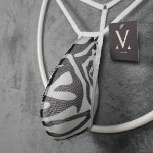 Aker Narrow Banana - Mesh Zebra White