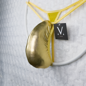 Aker Narrow Banana - Metallic Gold