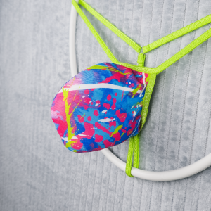Zakai 4D Push Up & Out - Action Painting Multi Apple Green