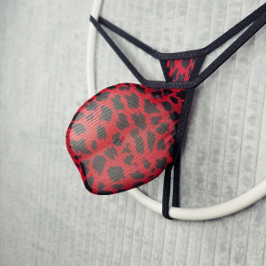 Zakai 4D Push Up & Out - Mesh Leopard Red